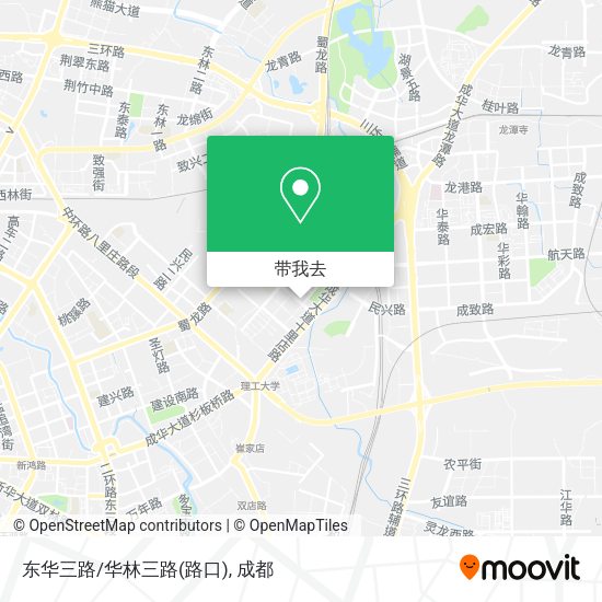 东华三路/华林三路(路口)地图
