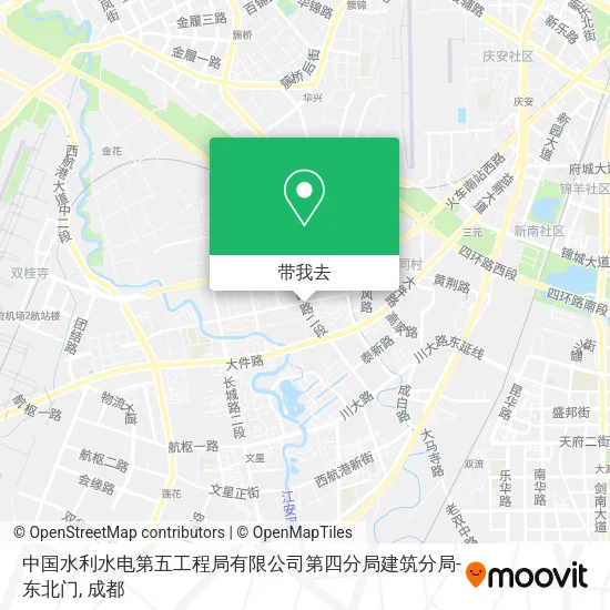 中国水利水电第五工程局有限公司第四分局建筑分局-东北门地图