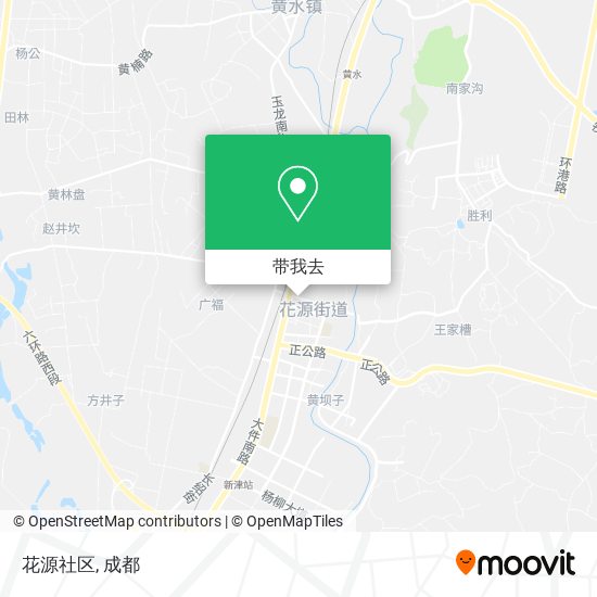 花源社区地图