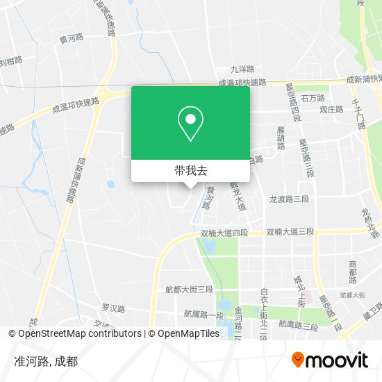 准河路地图