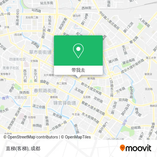 直梯(客梯)地图