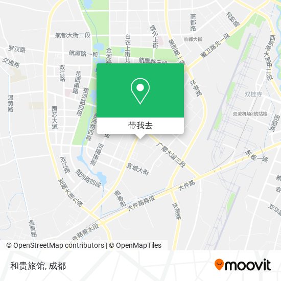 和贵旅馆地图