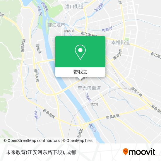 未来教育(江安河东路下段)地图