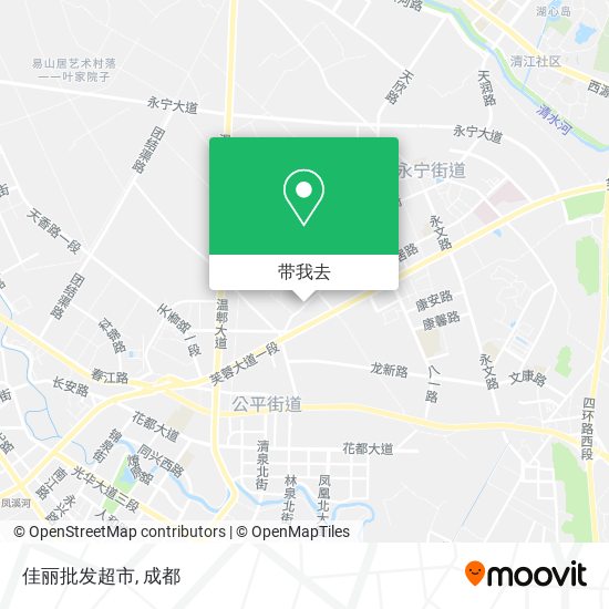 佳丽批发超市地图