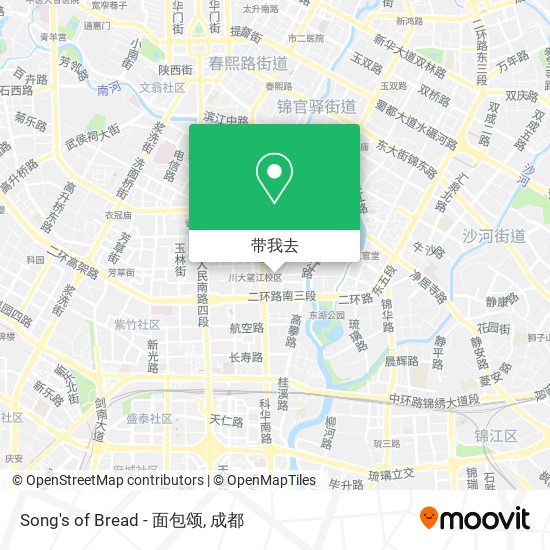 Song's of Bread - 面包颂地图