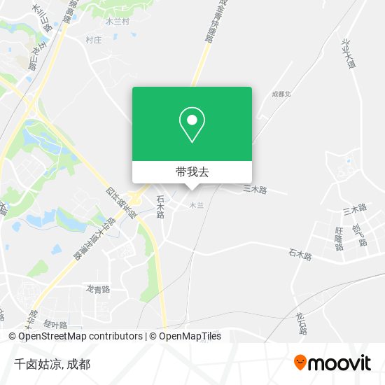 千卤姑凉地图