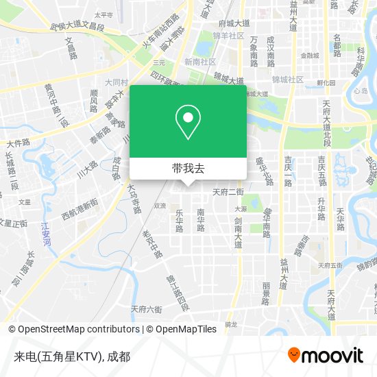 来电(五角星KTV)地图
