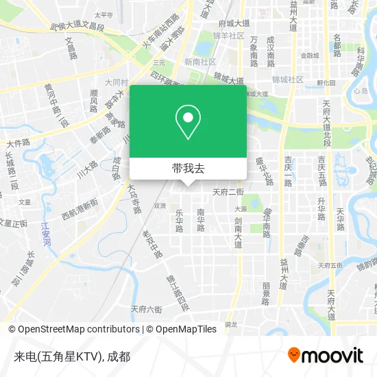 来电(五角星KTV)地图