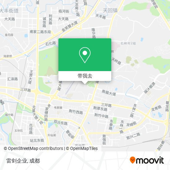 雷剑企业地图