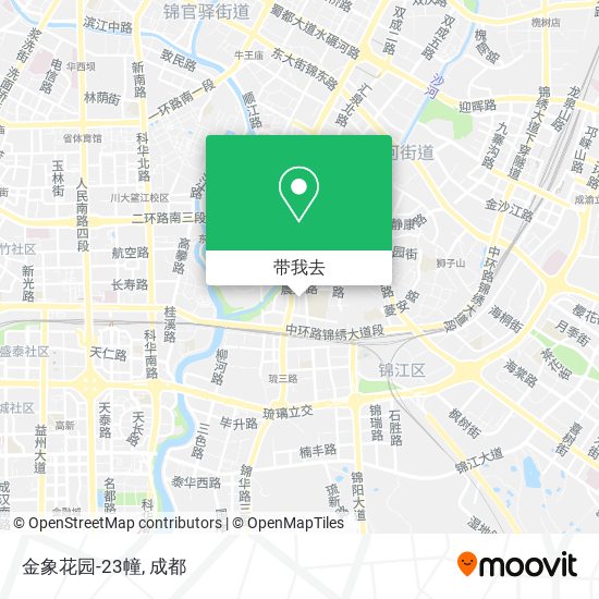 金象花园-23幢地图