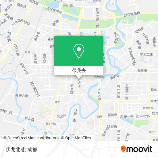 伏龙北巷地图