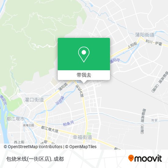 包烧米线(一街区店)地图