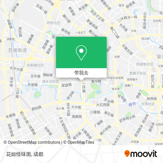 花姐怪味面地图