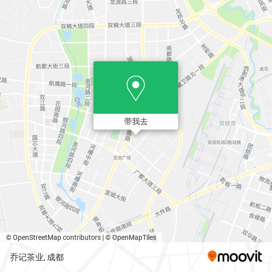 乔记茶业地图