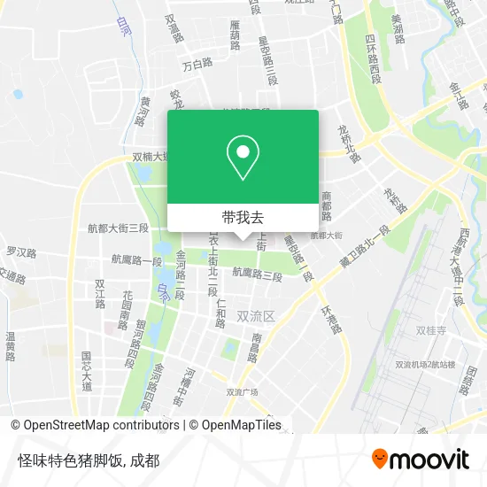 怪味特色猪脚饭地图