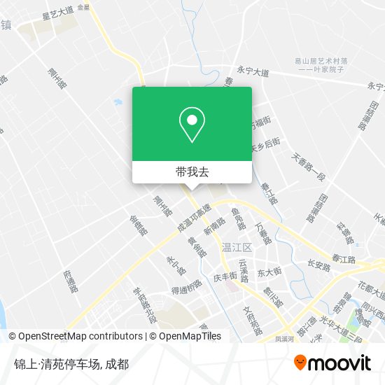 锦上·清苑停车场地图