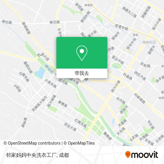 邻家妈妈中央洗衣工厂地图