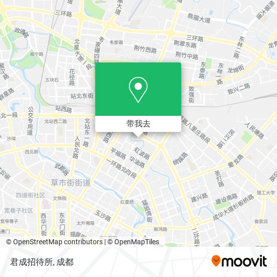 君成招待所地图