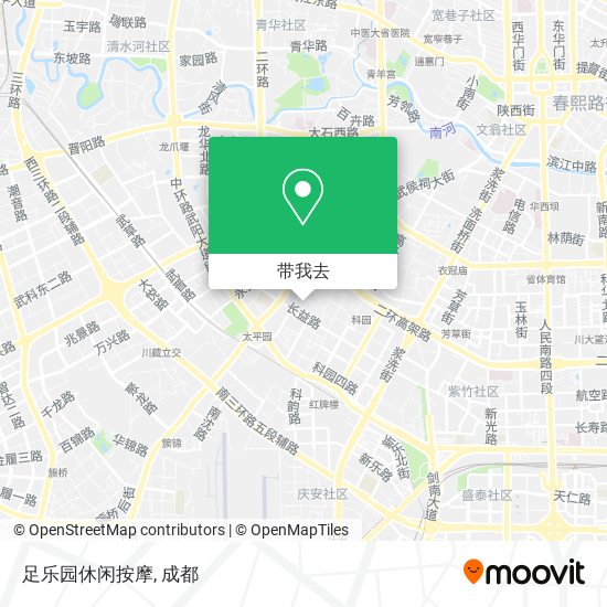 足乐园休闲按摩地图