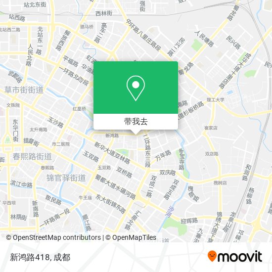 新鸿路418地图