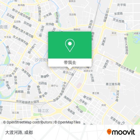 大渡河路地图