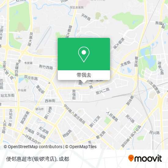 便邻惠超市(银锣湾店)地图