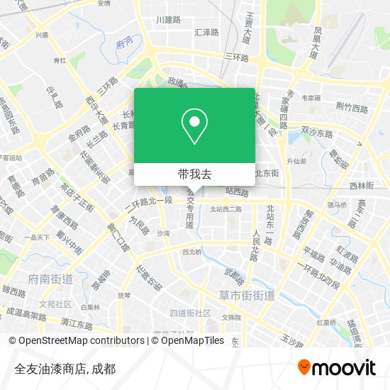 全友油漆商店地图