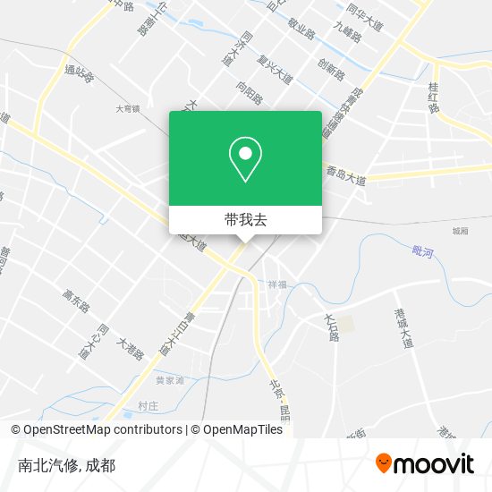 南北汽修地图