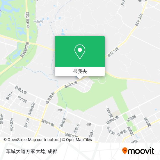 车城大道方家大埝地图
