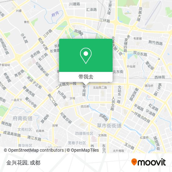 金兴花园地图