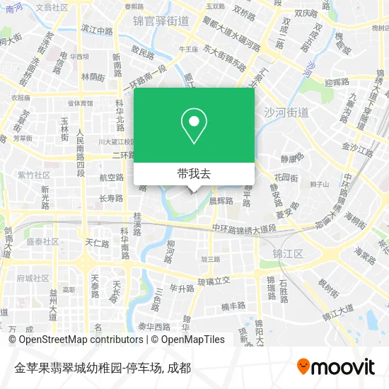 金苹果翡翠城幼稚园-停车场地图