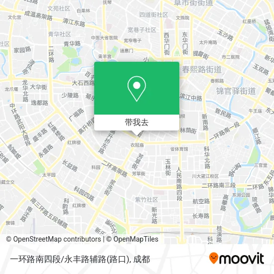 一环路南四段/永丰路辅路(路口)地图