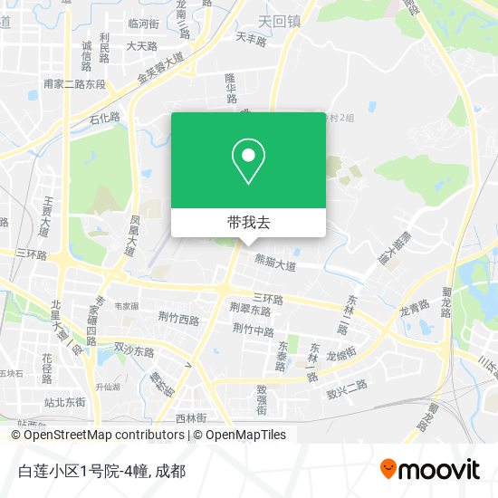 白莲小区1号院-4幢地图