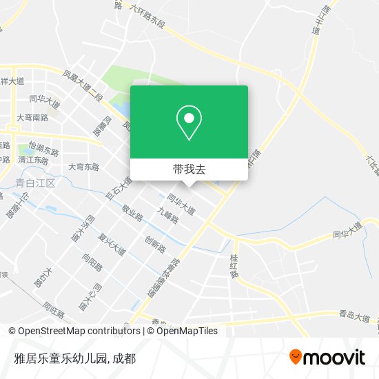 雅居乐童乐幼儿园地图