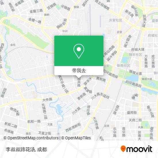 李叔叔蹄花汤地图
