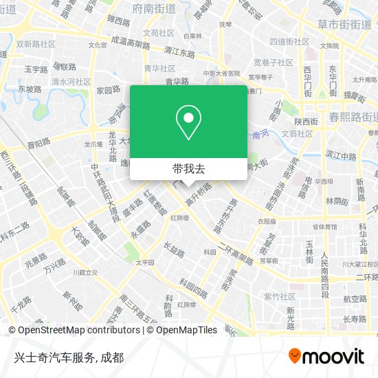 兴士奇汽车服务地图