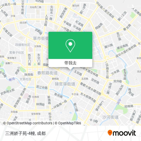 三洲娇子苑-4幢地图