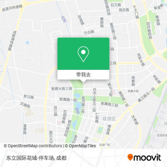 东立国际花城-停车场地图