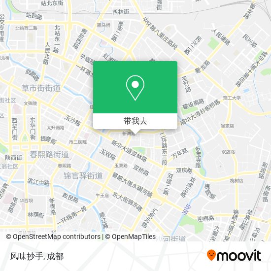 风味抄手地图
