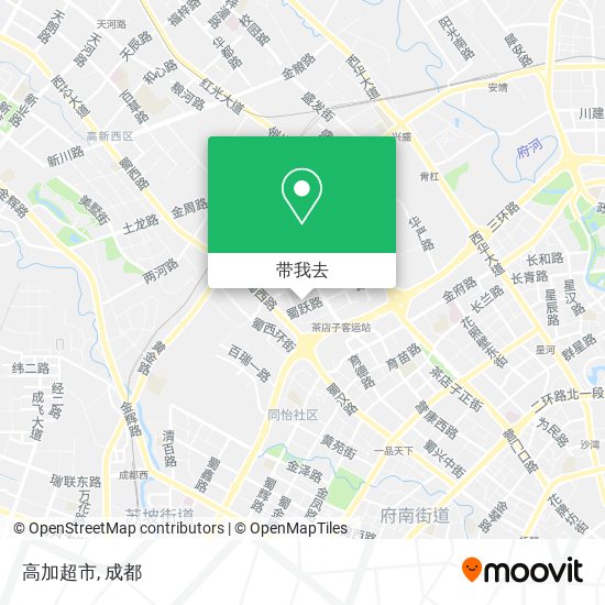 高加超市地图