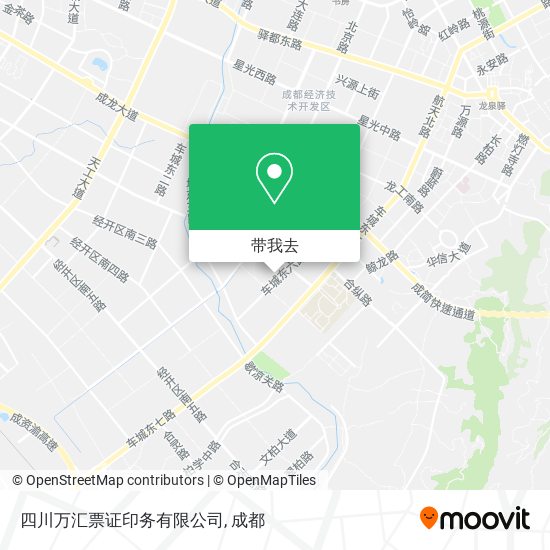 四川万汇票证印务有限公司地图