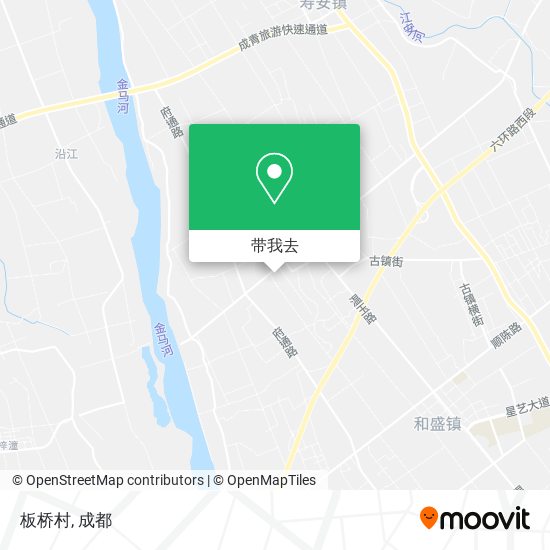 板桥村地图