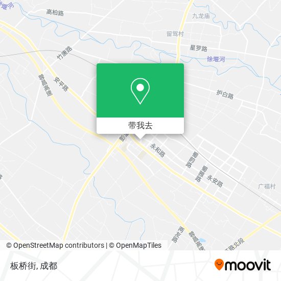 板桥街地图