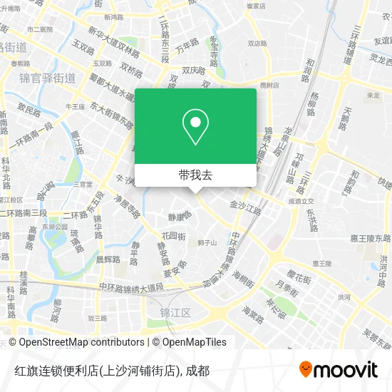 红旗连锁便利店(上沙河铺街店)地图
