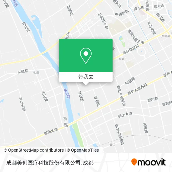 成都美创医疗科技股份有限公司地图
