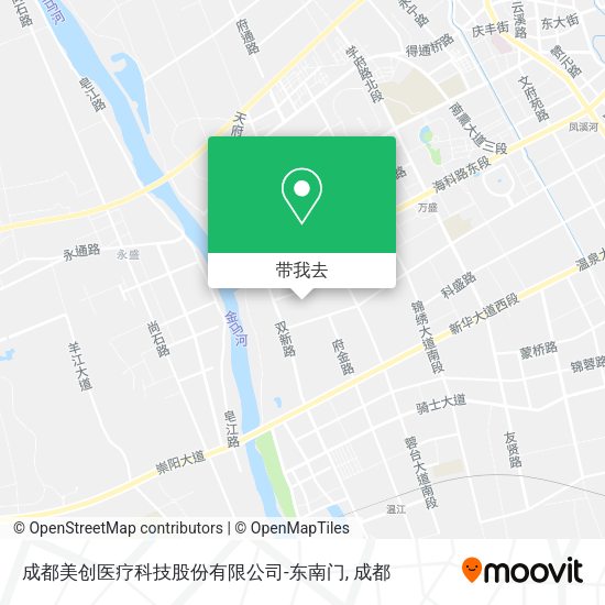 成都美创医疗科技股份有限公司-东南门地图