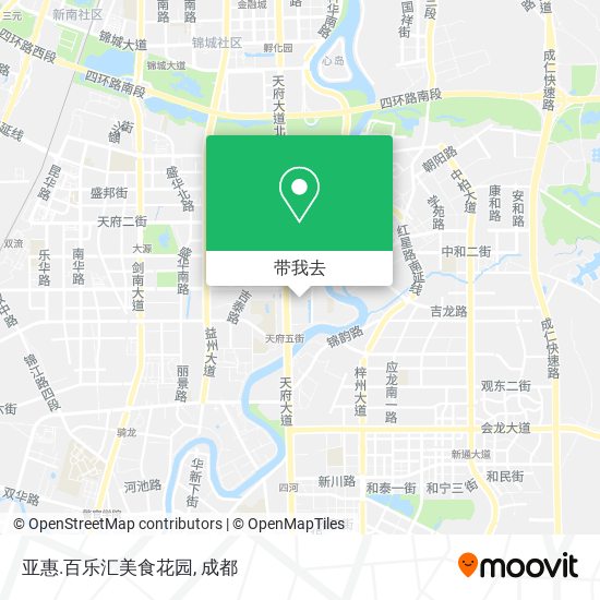亚惠.百乐汇美食花园地图