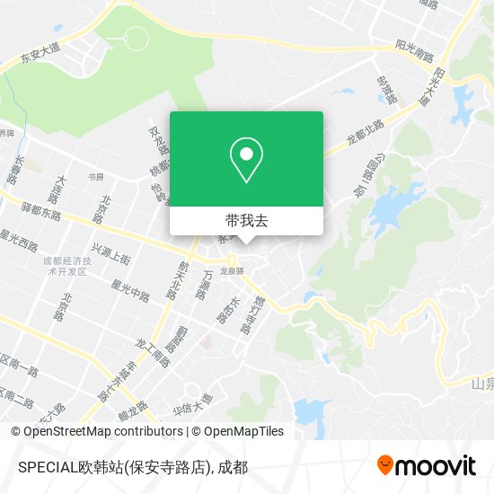 SPECIAL欧韩站(保安寺路店)地图
