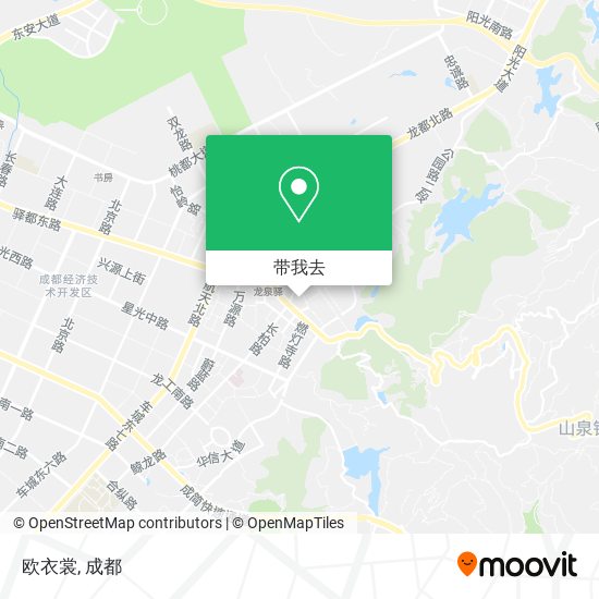欧衣裳地图