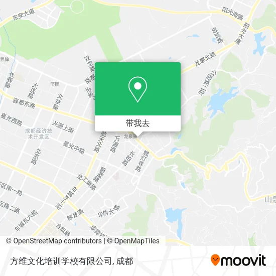 方维文化培训学校有限公司地图